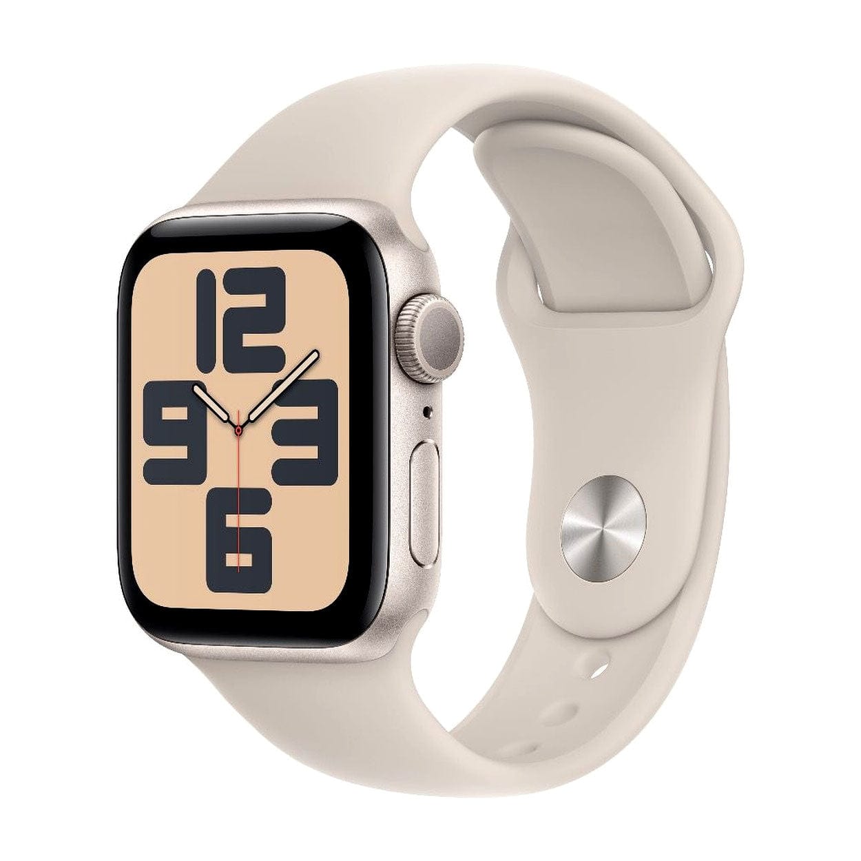 Apple Watch SE GPS 44mm Starlight Aluminium Case with Starlight