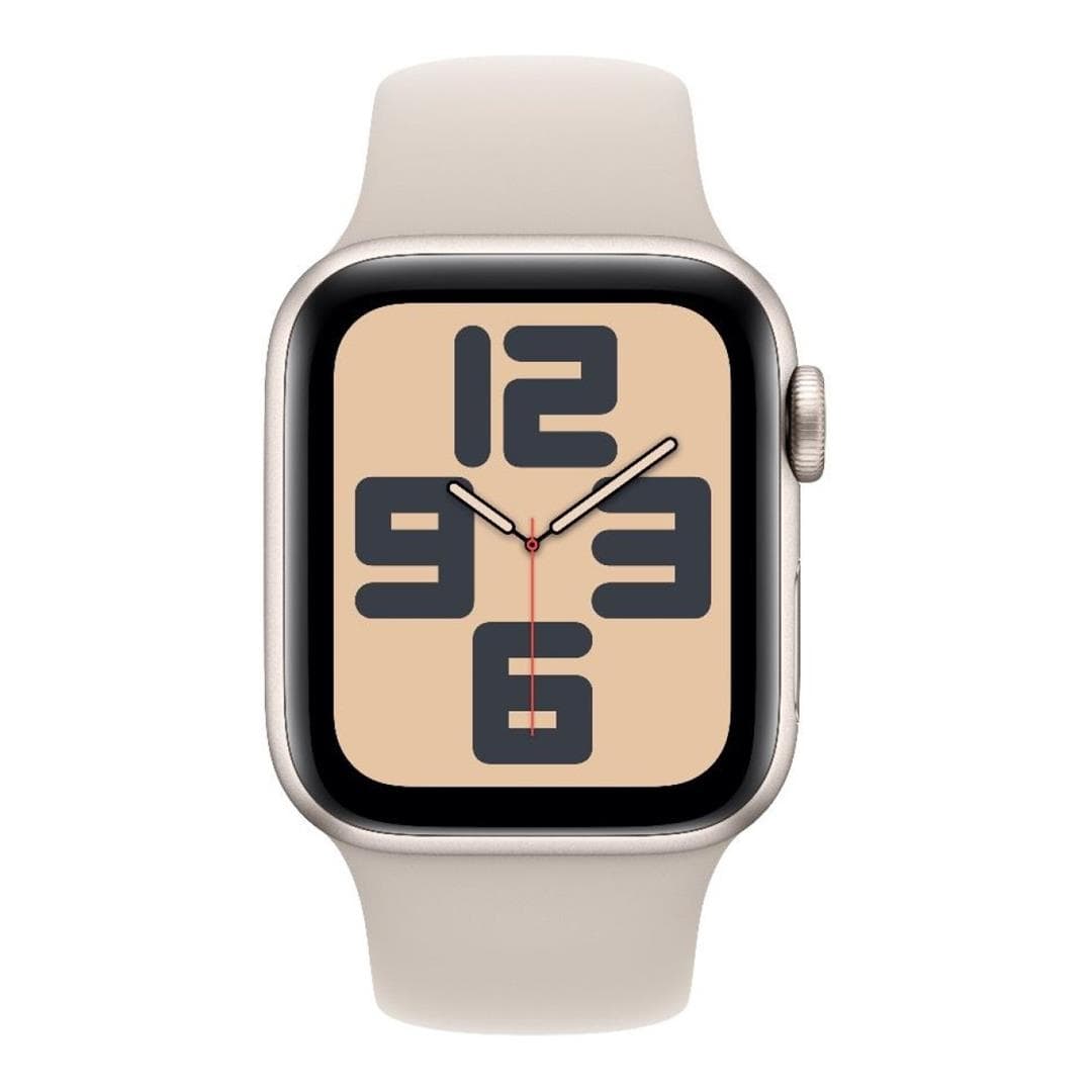 Apple Watch SE GPS + Cellular 40mm Starlight Aluminium Case with