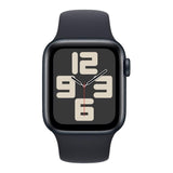 Apple Watch SE GPS + Cellular 44mm Midnight Aluminium Case with Midnight Sport Band M/L MXGM3QA/A