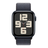 Apple Watch SE GPS + Cellular 44mm Midnight Aluminium Case with Ink Sport Loop MXGN3QA/A