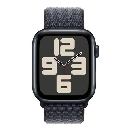 Apple Watch SE GPS + Cellular 44mm Midnight Aluminium Case with Ink Sport Loop MXGN3QA/A