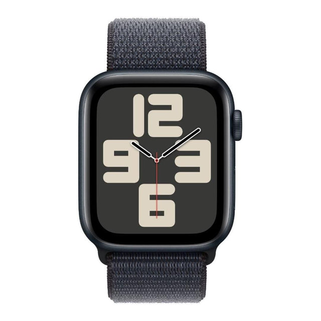 Apple Watch SE GPS + Cellular 44mm Midnight Aluminium Case with Ink Sport Loop MXGN3QA/A