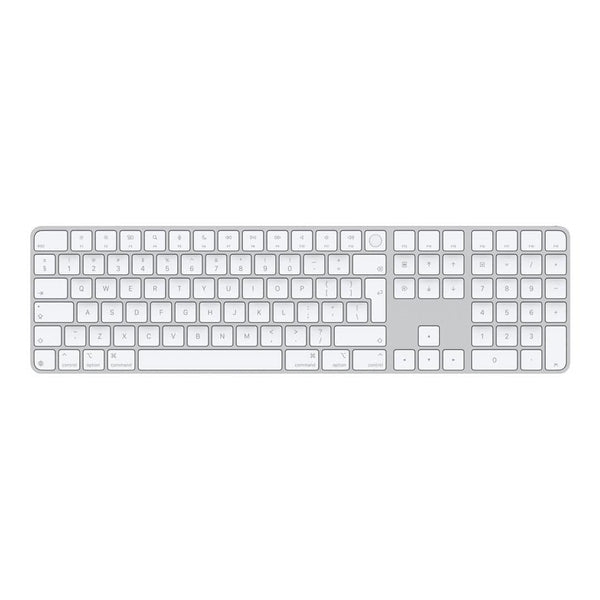 Apple Magic Keyboard with Touch ID and Numeric Keypad - White