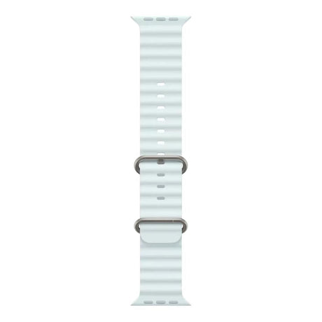 Apple 49mm Ice Blue Ocean Band with Natural Titanium Finish MXTF3ZM/A