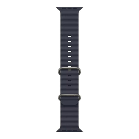 Apple 49mm Navy Ocean Band with Natural Titanium Finish MXTH3ZM/A