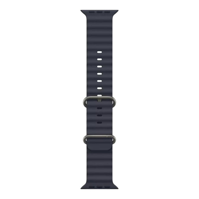 Apple 49mm Navy Ocean Band with Natural Titanium Finish MXTH3ZM/A