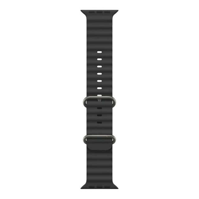 Apple 49mm Black Ocean Band with Natural Titanium Finish MXTL3ZM/A