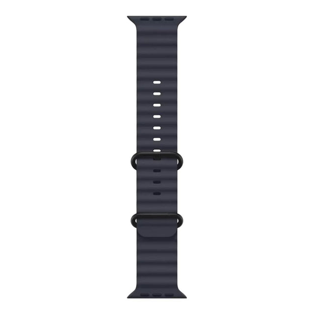 Apple 49mm Navy Ocean Band with Black Titanium Finish MYPA3ZM/A