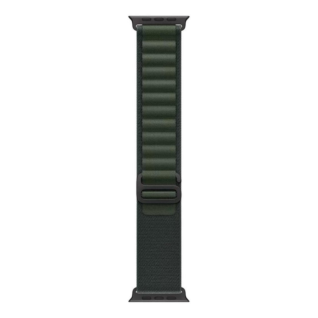 Apple 49mm Dark Green Alpine Loop with Black Titanium Finish Small MYPQ3ZM/A