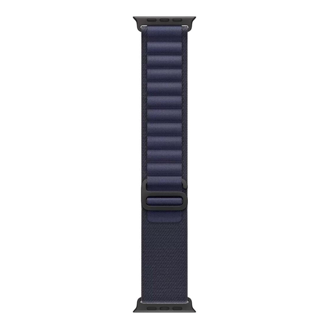 Apple 49mm Navy Alpine Loop with Black Titanium Finish Small MYPW3ZM/A