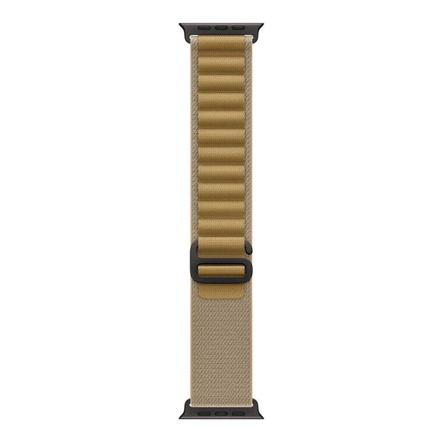 Apple 49mm Tan Alpine Loop with Black Titanium Finish Medium MYQ13ZM/A