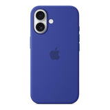 Apple iPhone 16 Ultramarine Silicone Case with MagSafe Support