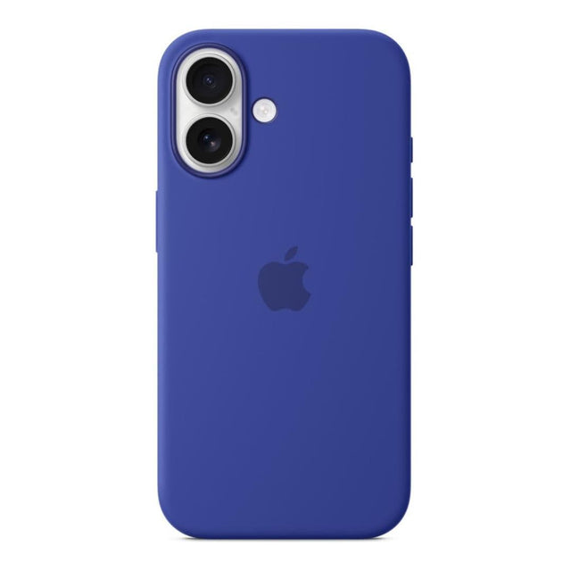 Apple iPhone 16 Ultramarine Silicone Case with MagSafe Support