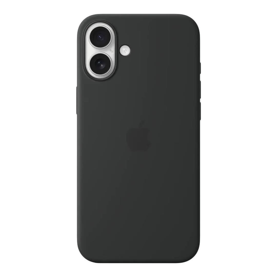 Apple iPhone 16 Plus Silicone Protective Phone Case with MagSafe - Black MYY93ZM/A