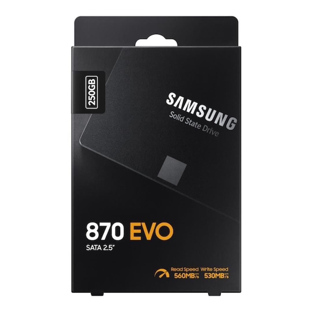 Samsung 870 EVO 2.5-inch 250GB SATA Internal SSD MZ-77E250B