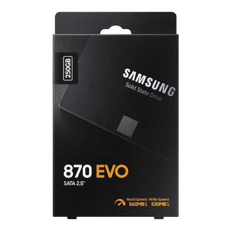 Samsung 870 EVO 2.5-inch 250GB SATA Internal SSD MZ-77E250B