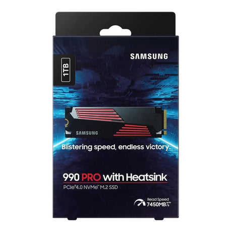 Samsung 990 PRO 1TB PCI Express 4.0 M.2 V-NAND MLC NVMe Internal SSD MZ-V9P1T0CW