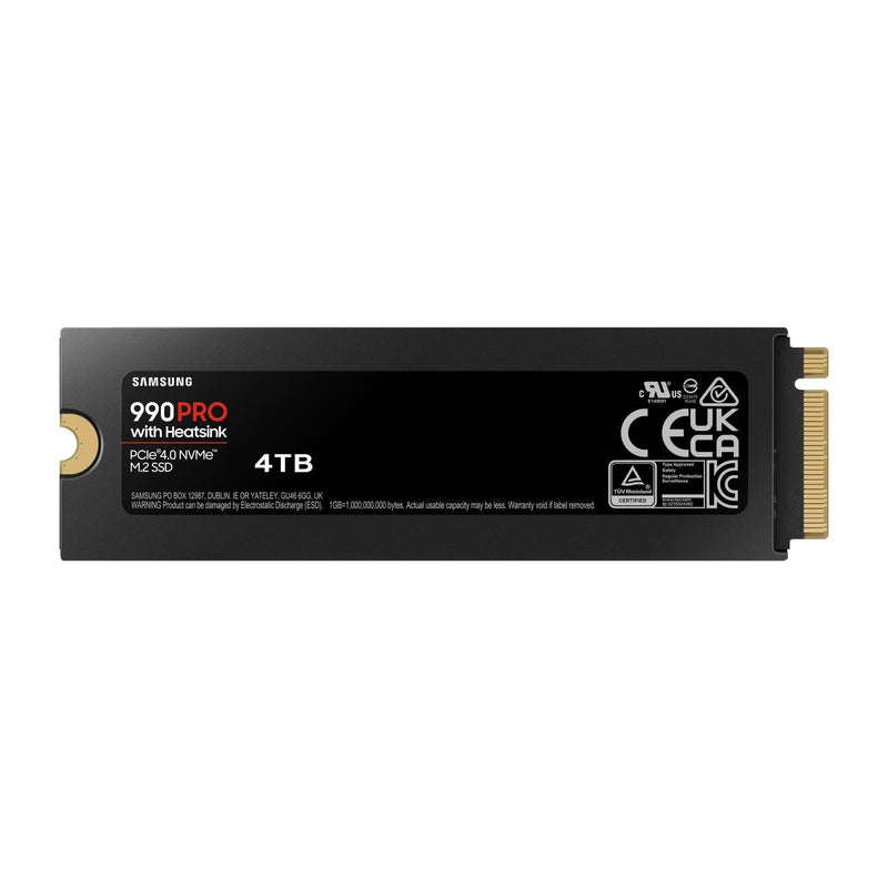 Samsung 990 Pro M.2 4TB PCI Express 4.0 V-NAND TLC NVMe Internal SSD MZ-V9P4T0CW