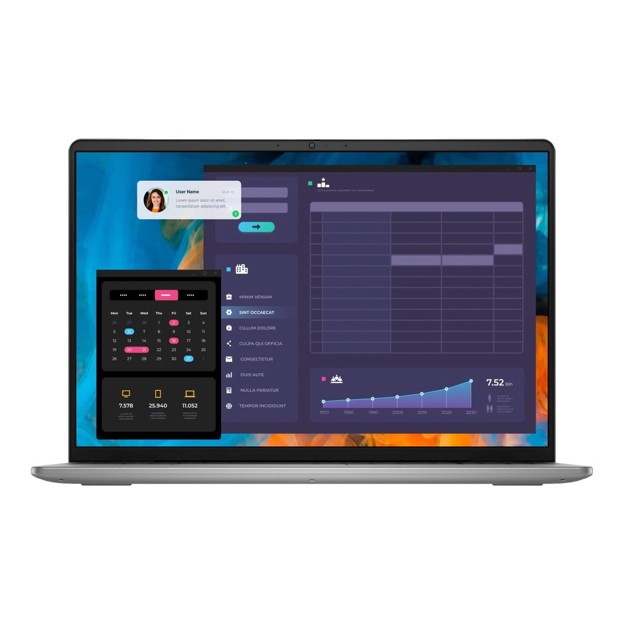 Dell Vostro 5640 16-inch FHD+ Laptop - Intel Core 5 120U 512GB SSD 16GB RAM Win 11 Pro