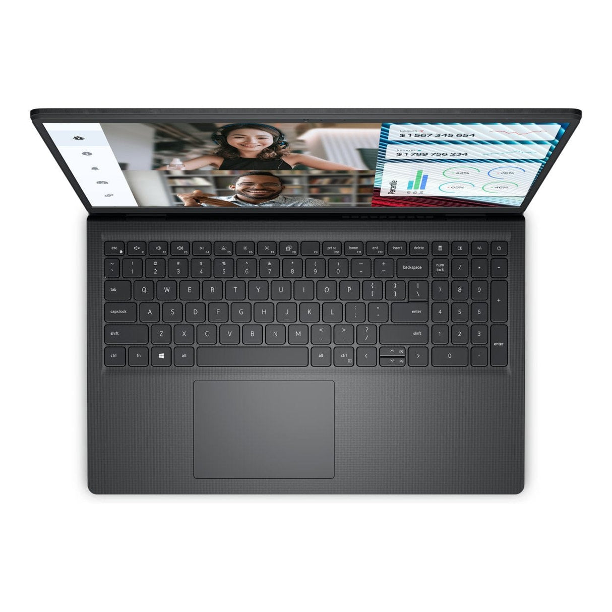 Dell Vostro 3520 15.6-inch FHD Laptop - Intel Core i3-1215U 512GB SSD 8GB RAM Win 11 Pro