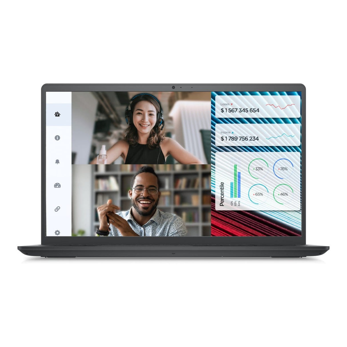 Dell Vostro 3520 15.6-inch FHD Laptop - Intel Core i3-1215U 512GB SSD 8GB RAM Win 11 Pro