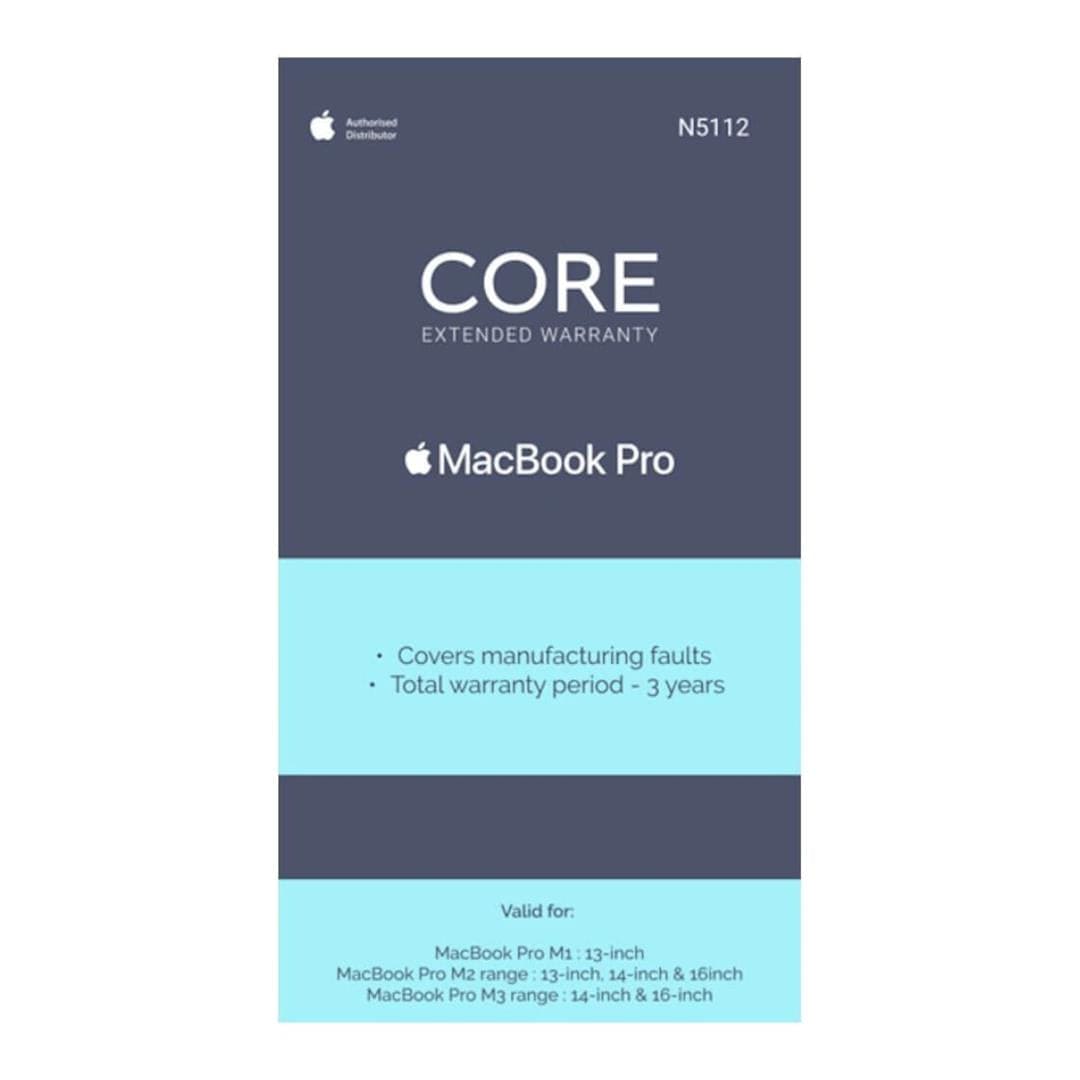 Apple 3-year Extended Support Warranty for MacBook Pro N5112