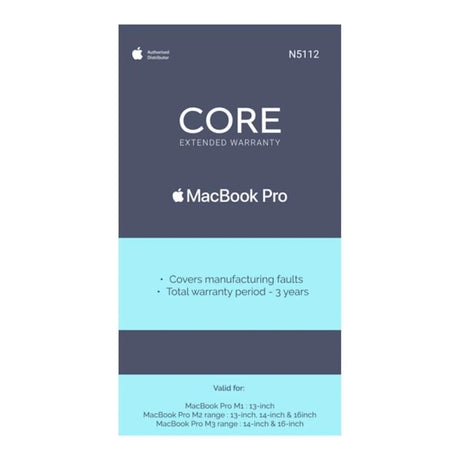 Apple 3-year Extended Support Warranty for MacBook Pro N5112