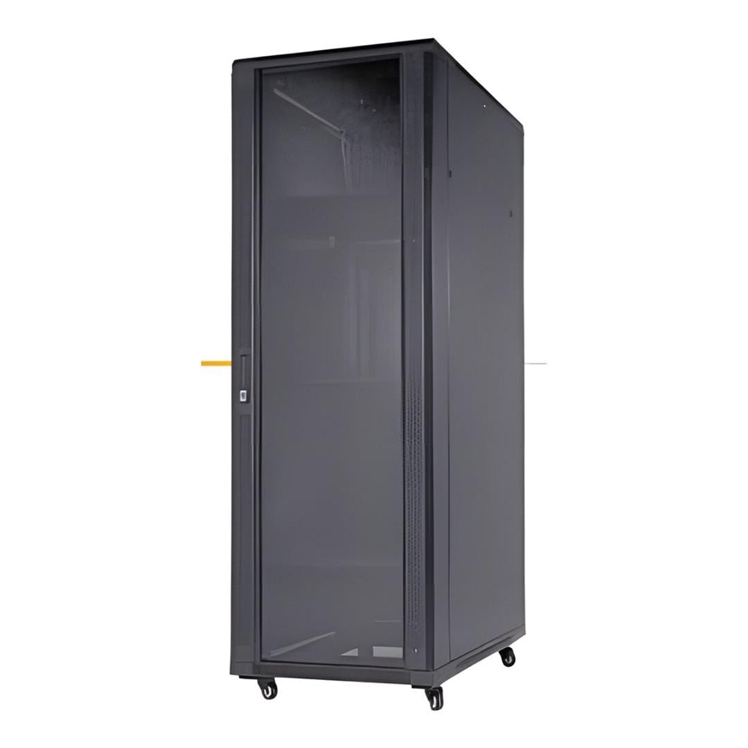LinkQnet 37U 600 x 1000mm Glass Door Standing Cabinet NB-6037