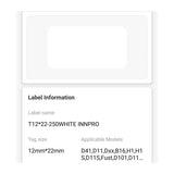 Niimbot NB101 12x33mm Labels - 260 per Roll White