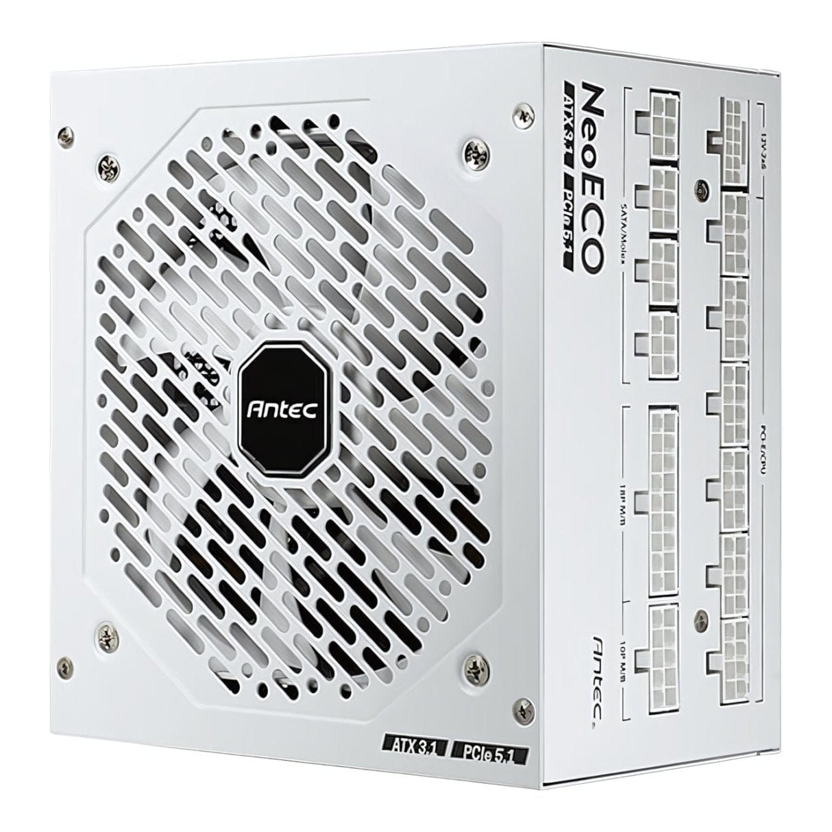 Antec NeoEco 1000W Gen5 80 Plus Gold Fully Modular Power Supply - White