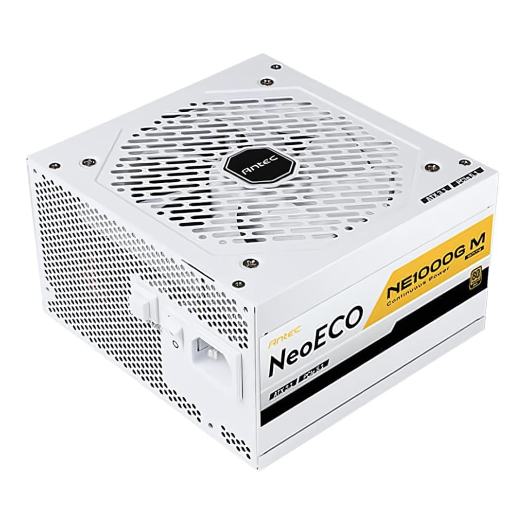 Antec NeoEco 1000W Gen5 80 Plus Gold Fully Modular Power Supply - White