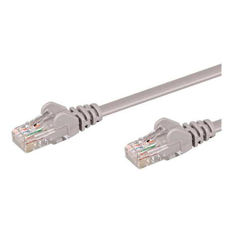 LinkQnet CAT5e Fly Lead RJ45 Ethernet Network Cable 2m NET-CAT5-GY-2M-LQ