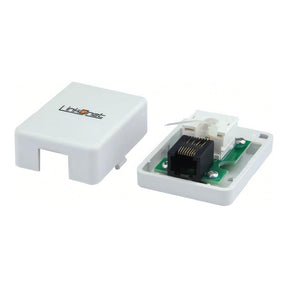 LinkQnet RJ45 CAT5E Wall Box NET-CAT5WALL-LQ-B