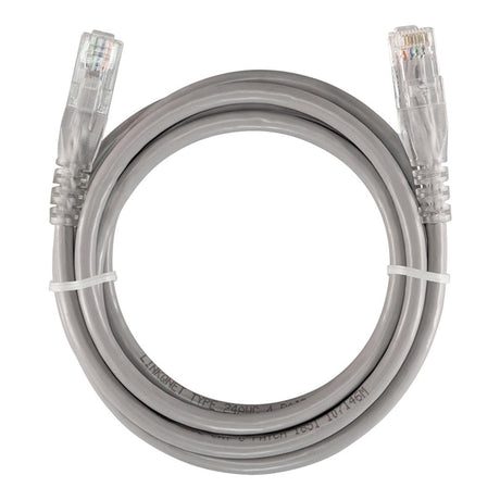 LinkQnet CAT6 Fly Lead RJ45 Ethernet Network Cable 3m NET-CAT6-GY-3M-LQ
