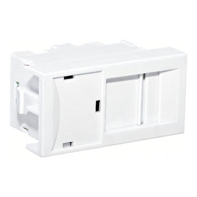 LinkQnet RJ45 CAT6 Wall Outlet Keystone NET-CAT6-WALLOUT