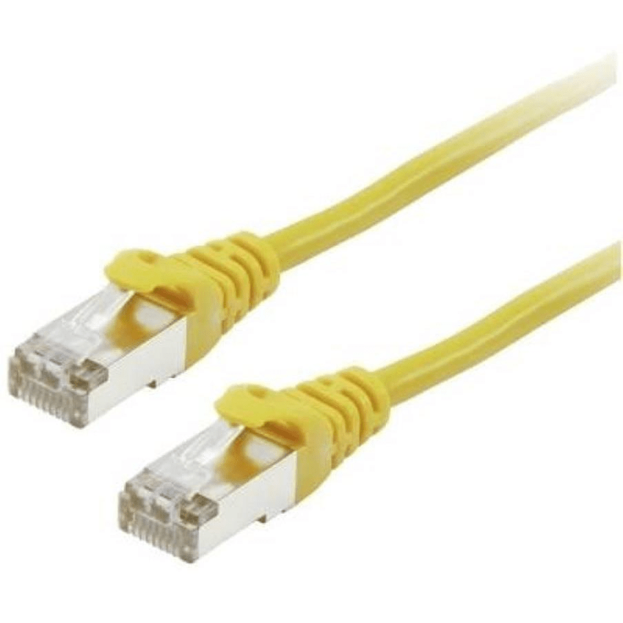 LinkQnet CAT6A Flylead LSZH Cable 1m Yellow NET-CAT6A-1M-Y-LQ – FirstShop