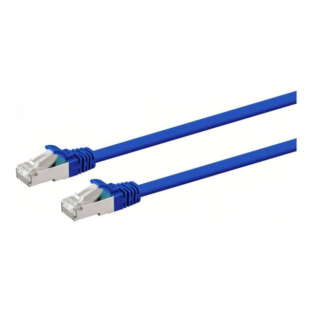 LinkQnet CAT6A Flylead LSZH Cable 3m Blue NET-CAT6A-3M-BL-LQ