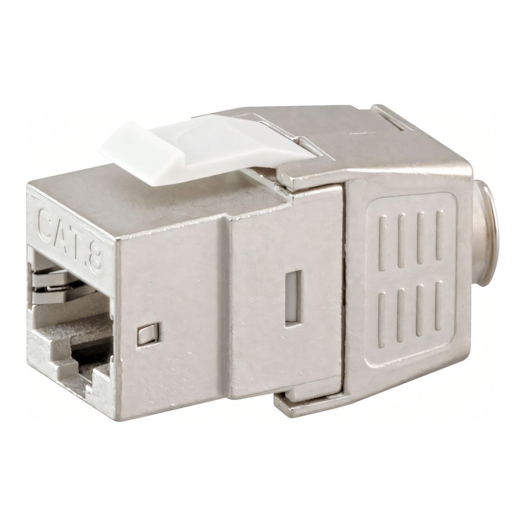 LinkQnet CAT8 Shielded Keystone Jack NET-CAT8-KEYSTONE