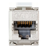 LinkQnet CAT8 Shielded Keystone Jack NET-CAT8-KEYSTONE