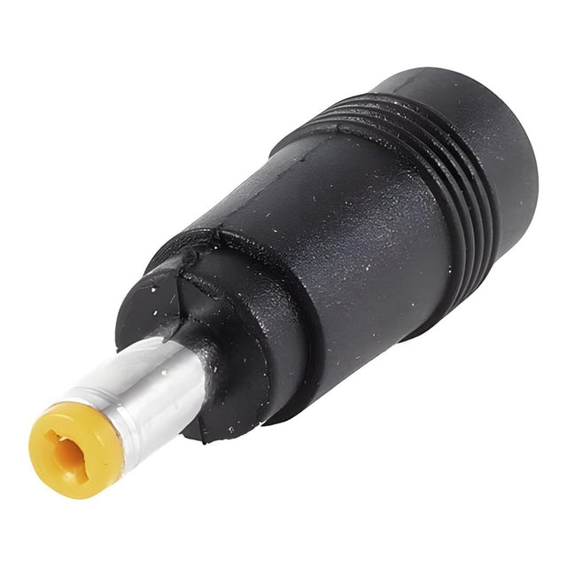 Lucktech 4.8x1.7mm Male Yellow to 5.5x2.1mm Female Black DC Adaptor NET-DC4817-F