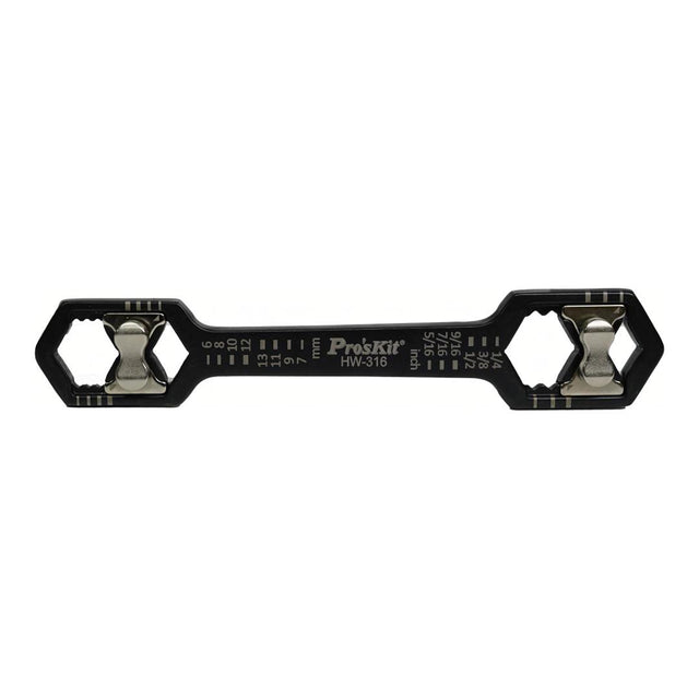 Pro'sKit HW-316 14-in-1 Multi-Size Combination Wrench NET-HW-316