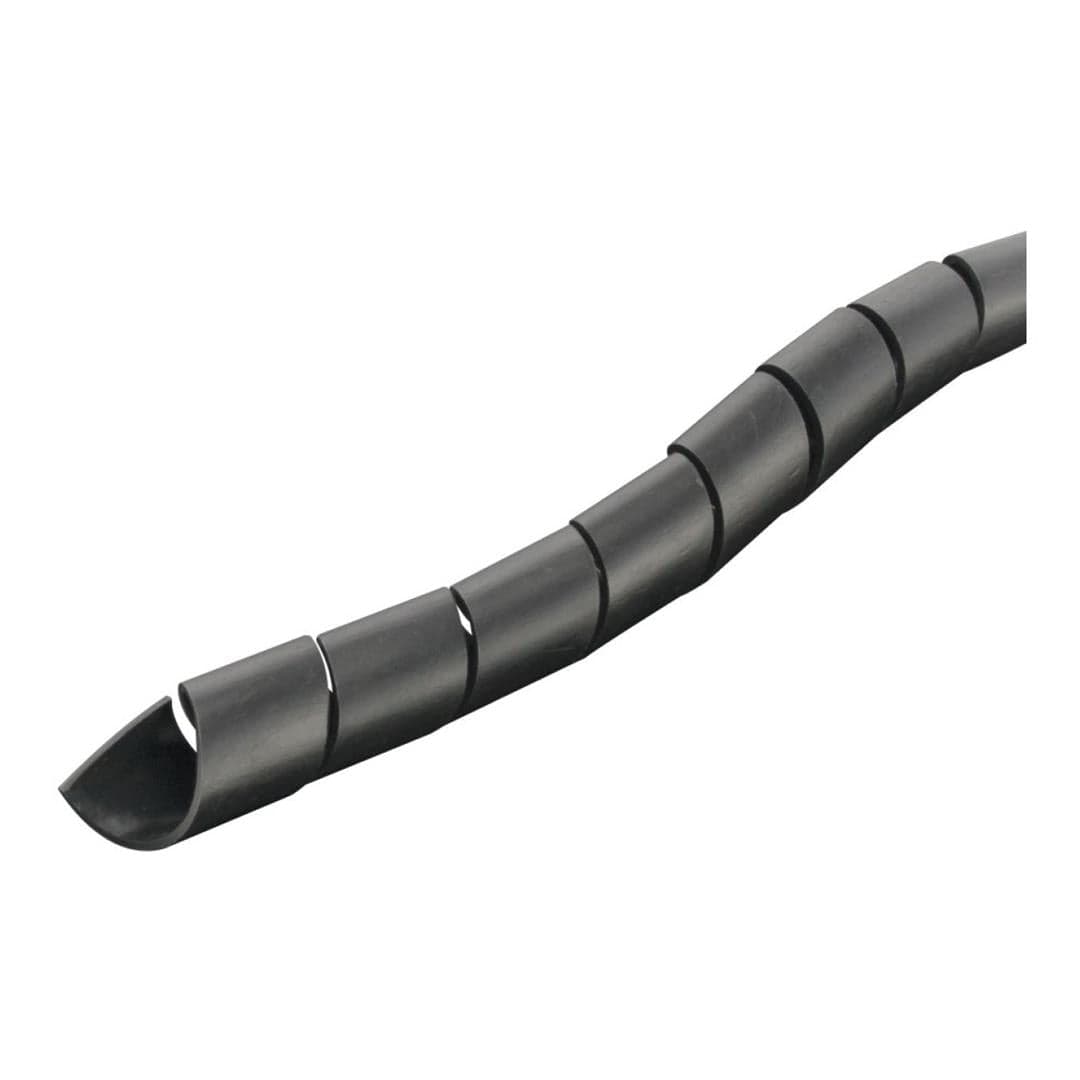 LinkQnet 19mm Spiral Binding Black NET-SPIRAL-19MM-BL-L