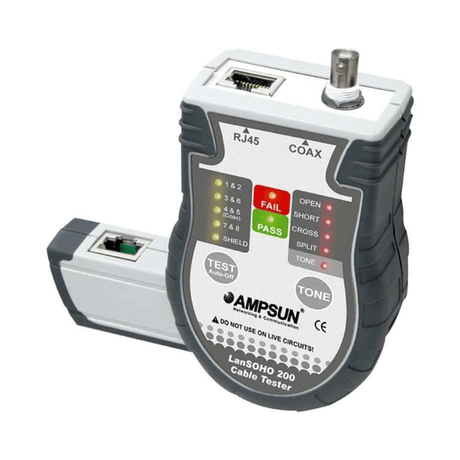 Goldtool RJ45 BNC Cable Tester NET-TCT-200