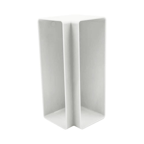 Decorduct 1 Compartment Bend White NET-TRUNK-DDT12WH