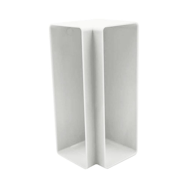 Decorduct 1 Compartment Bend White NET-TRUNK-DDT12WH