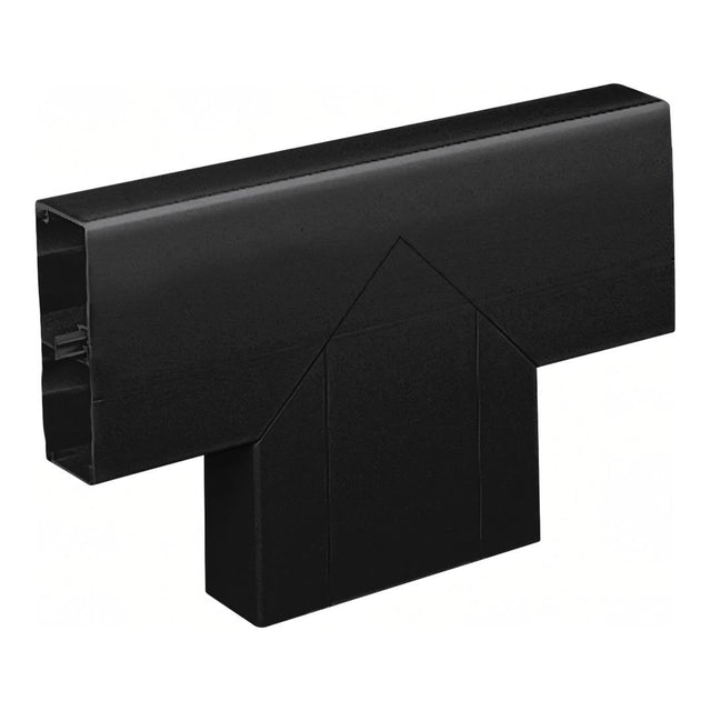 Decorduct DDT30BK Flat Tee 165×55mm - Black NET-TRUNK-DDT30GR-B