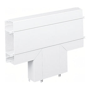 Decorduct DDT30GR Flat Tee 165×55mm - White NET-TRUNK-DDT30WH