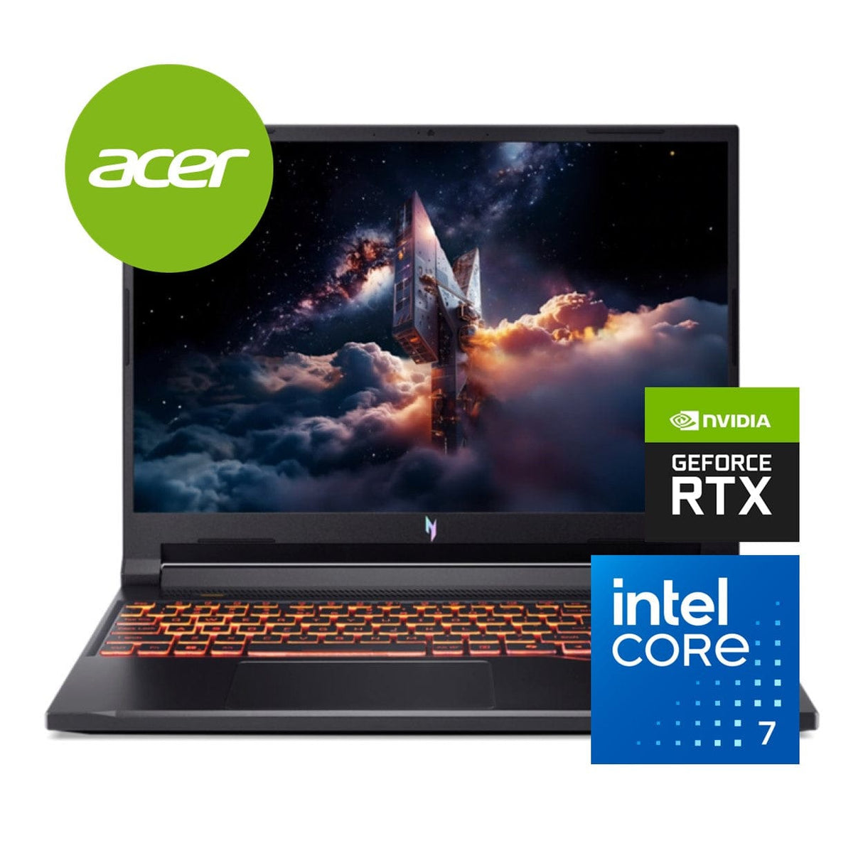 Acer Nitro V16 ANV16-72 16-inch WQXGA Laptop - Intel Core 7 240H 1TB SSD 32GB RAM RTX 5060 Win 11 Pro