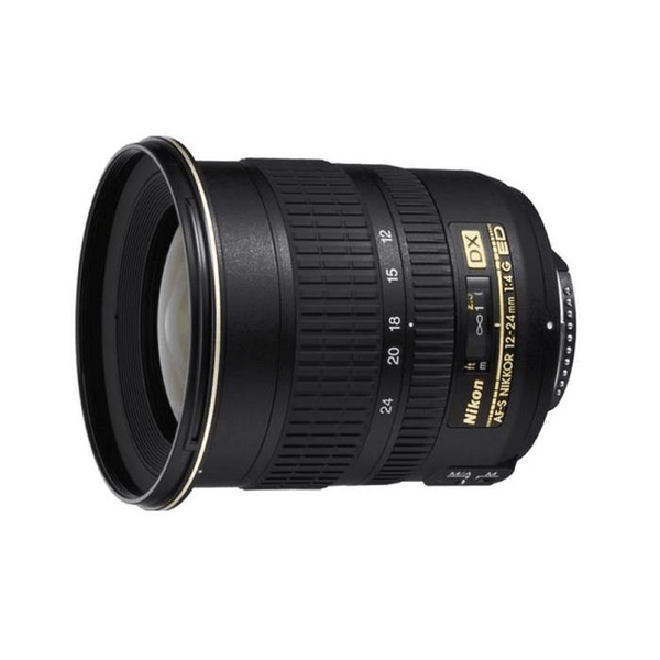 【U2268】 Nikon AF-S NIKKOR 12-24 4 G ED Nikon AF-S DX Nikkor 12-24mm f/4G ED Camera Lens NI12-24 – FirstShop