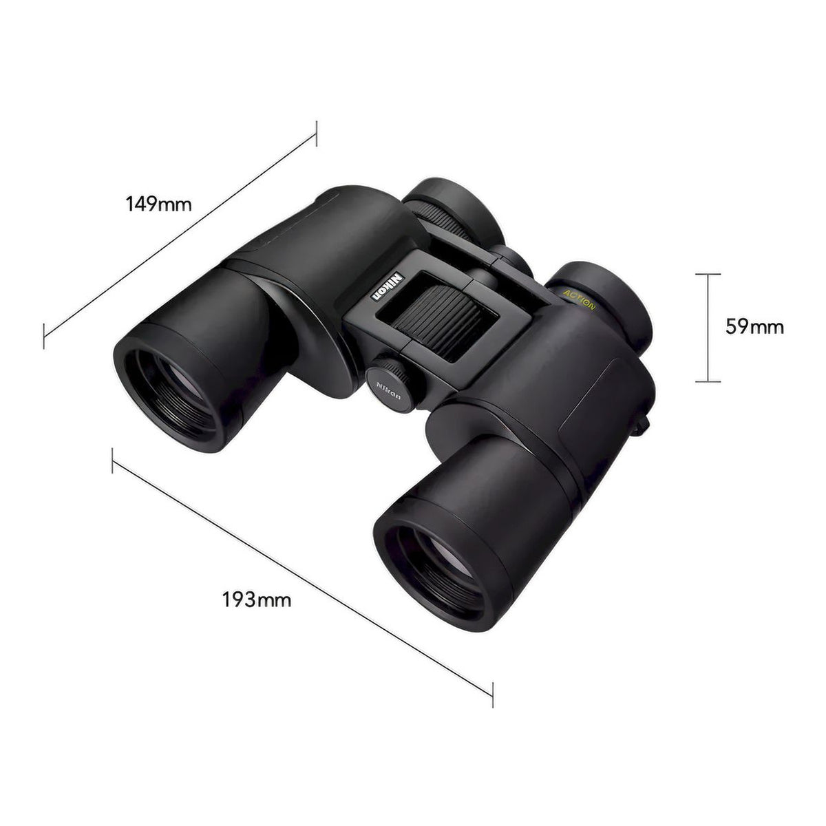 Nikon 8x42 Action Binoculars NIAC8X42